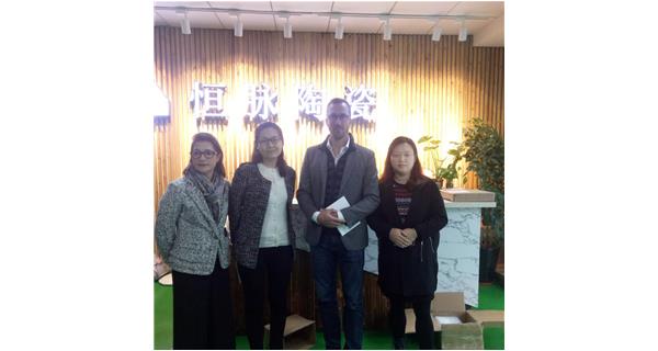 French customers visit our company